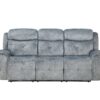 Mariana - Manual Recliner Sofa - Silver Gray - Image 2