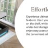 Full Size Upholstered Platform Bed With A Hydraulic Storage System, LED And USB Charging (Without Mattress) - Gray - Image 21