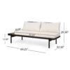 Theo - 2 Seater Sofa Left Side - Cream - Image 2