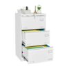 Filing Cabinet Lateral File Cabinet With Lock, 3 Drawer - White - Image 25