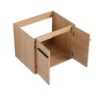 Bathroom Vanity Set With Resin Countertop Sink, 2 Doors - Oak - Image 24