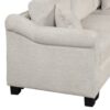 4 Pieces Sectional Sofa With Ottoman With Right Side Chaise - White - Image 22