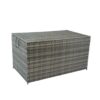 Outdoor Storage Box, 200 Gallon Wicker Patio Deck Boxes With Lid, Outdoor Cushion Storage For Kids Toys, Pillows, Towel - Gray - Image 14