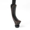 Sector - Bench With Curved Design And Diamond Cross Seat - Copper - Image 12