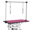 Hydraulic Pet Grooming Table With"H" Arm - Pink - Image 6