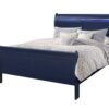Charlston - Full Bed With LED - Blue - Image 4