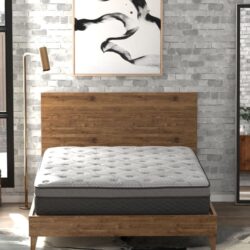 CS Hybrid - 12" Twin Pocket Coil Mattress - Black / Gray