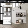 Modern 48" Bathroom Vanity Sink Combo With Spacious Storage - White - Image 5