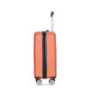 2 Piece Luggage Sets Lightweight Suitcase, Spinner Wheels, (20/14) - Dark Orange - Image 20