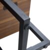 Perfectly Integrating Modern And Scandinavian Styles Double Deck Coffee Table - Walnut - Image 16