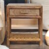 Regency - Woven Nightstand With Drawer - Light Brown - Image 11
