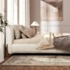 Alpine - Queen Puffy Modern Platform Bed - Ivory White - Image 10