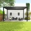 Louver Pergola Frame & Louvers - Black - Image 2