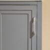 Fully Assembled 18'' Freestanding Single Bathroom Vanity With Ceramic Top - Gray - Image 16