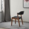 Enzo - Dining Chair (Set of 2) - Black / Brown - Image 10