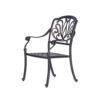 Patio Outdoor Aluminum Dining Armchair With Cushion (Set of 2) - Spectrum Sand - Image 14