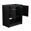 Modern Freestanding 30" Bathroom Vanity With Ceramic Sink, Soft Closing Doors Cabinet - Dark Oak - Image 22