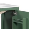 Bathroom Vanity With Single Sink, Combination Under Counter Sink, Bathroom Storage Cabinet With 2 Doors And A Drawer, Soft Closure, Multifunctional Storage - Green - Image 15