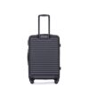 3 Piece Luggage Sets Lightweight Suitcase With Two Hooks, Spinner Wheels, Tsa Lock, (20/24/28) - Black - Image 14