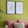 Wall Arts (Set of 2) - Black White - Image 9