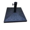 42 Pound Square Resin Umbrella Base - Black - Image 12