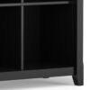 Acadian - 8 Cube Storage Sofa Table - Black - Image 4