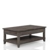 Lift Top Cocktail Table With Casters - Gray - Image 6