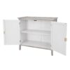 2 Door Cabinet, Suitable For Bedroom - Light Gray - Image 14