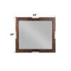 Andria - Reclaimed Mirror - Oak - Image 4