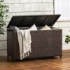 Blake - Wicker Cushion Box - Brown Multi - Image 4