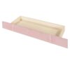 Queen Size Storage Upholstered Platform Bed With Wingback Headboard And A Big Drawer - Pink - Image 6