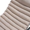 Outdoor Lounge Chair Cushion Replacement Patio Funiture Seat Cushion Chaise Lounge Cushion (Set of 2) - Khaki - Image 7