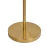 Brilliance - Modern Floor Lamp, Opal Shades And Round Base - Clear / Gold - Image 4