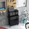 High Capacity Rolling Tool Chest With Wheels And Drawers, 8 Drawer Tool Storage Cabinet - Black - Image 12