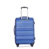 3 Piece Luggage Sets Pc Lightweight & Durable Expandable Suitcase With Two Hooks, Spinner Wheels, Tsa Lock, (21/25/29) - Dark Blue - Image 11