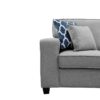 Casanova - 7 Piece Modular L-Shape Sectional Sofa With Ottoman - Light Gray - Image 2