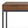 Banting - Mid Century Wide Desk - Walnut Veneer - Image 10