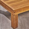 Radiat 5 Piece Outdoor L Shaped Sof Set With Coffee Table And Water Resistant Cushions - Teak - Image 5