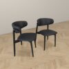 Korb - Dining Chair (Set of 2) - Black - Image 4