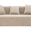 Keith - Chenille 3 Piece Living Room Set (Comes With Matching Color Toss Pillows) - Beige - Image 4