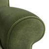 Alana Lawson - Three Cushion Tightback Sofa - Olive Green - Image 4