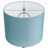 Lenuxe - Contemporary Table Lamp (Set of 2) - Nickel / Turquoise - Image 4
