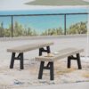 Bettina - Bench - Gray - Image 4