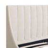 Aspen - Queen Vertical Tufted Modern Headboard Platform Bed Set - French Beige - Image 9