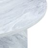 A Multi Style Decor Friendly Round Coffee Table, Featuring Modern Minimalism And Nordic Flair - White - Image 13