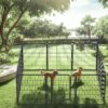 12 Panels Heavy Duty Metal Playpen With Door, Dog Fence Pet Exercise Pen For Outdoor - Black - Image 22