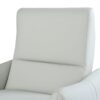 Wall Hugger Recliner, Power Recliner Chair, Electric Recliner For Living Room, Leather Reclining Armchair, Reclining Sofa For Bedroom / Apartment / Rv, With USB Port (Type - C) - Light Gray - Image 22