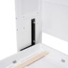 Queen Size Murphy Wall Bed - White - Image 8