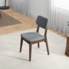 Carlos - Solid Back Side Chair (Set of 2) - Brown / Gray - Image 10