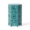 Eliana - Stylish Side Table - Teal - Image 13